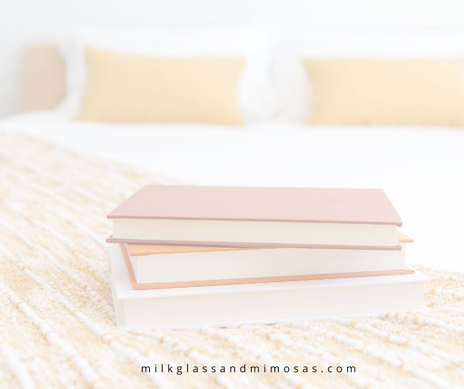 Journaling ideas for a stack of blank journals