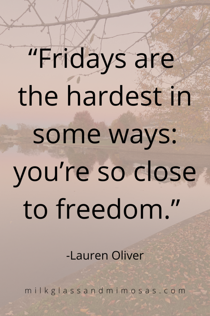 A short quote for Friday