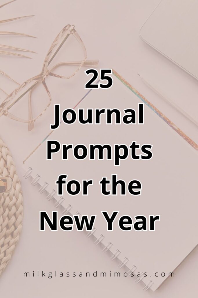 Journal prompts for the new year